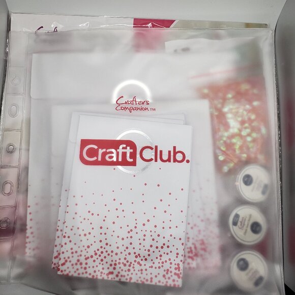 Crafters Campanion  Craft Club Kit Shaker Card Techniques - Picture 3 of 7